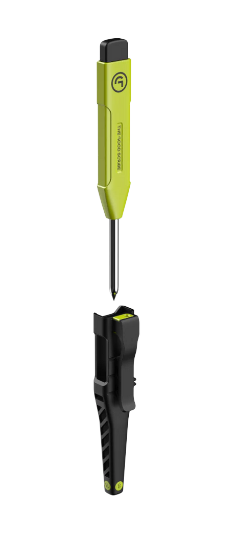 The Good Scribe all-in-one mechanical pencil and anti-snap holster system.