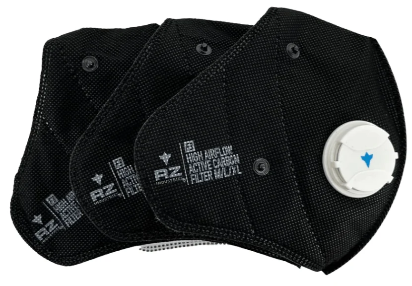 RZ Mask RZM3 Mask Premium F3 Replacement Filters (3-Pack)
