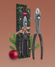 The KNIPEX TwinGrip Limited Edition (Xmas 2025) pliers, shown in its official festive gift packaging.