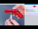 Herramienta pelacables universal Knipex ErgoStrip