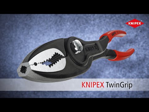 Alicates Knipex TwinGrip de articulación deslizante, 200 mm, sin cartón