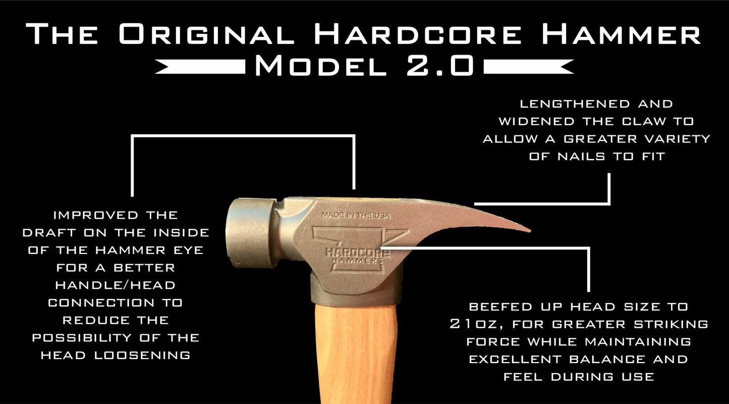 The Original HARDCORE Hammer 2.0 - Colour Editions