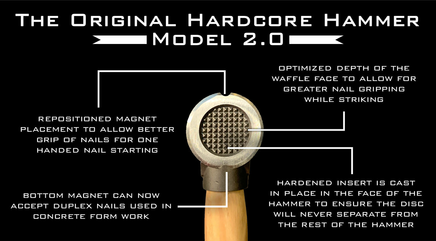 The Original HARDCORE Hammer 2.0 - Colour Editions