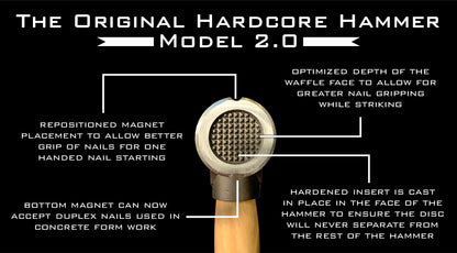 El HARDCORE Hammer 2.0 original - Ediciones en color