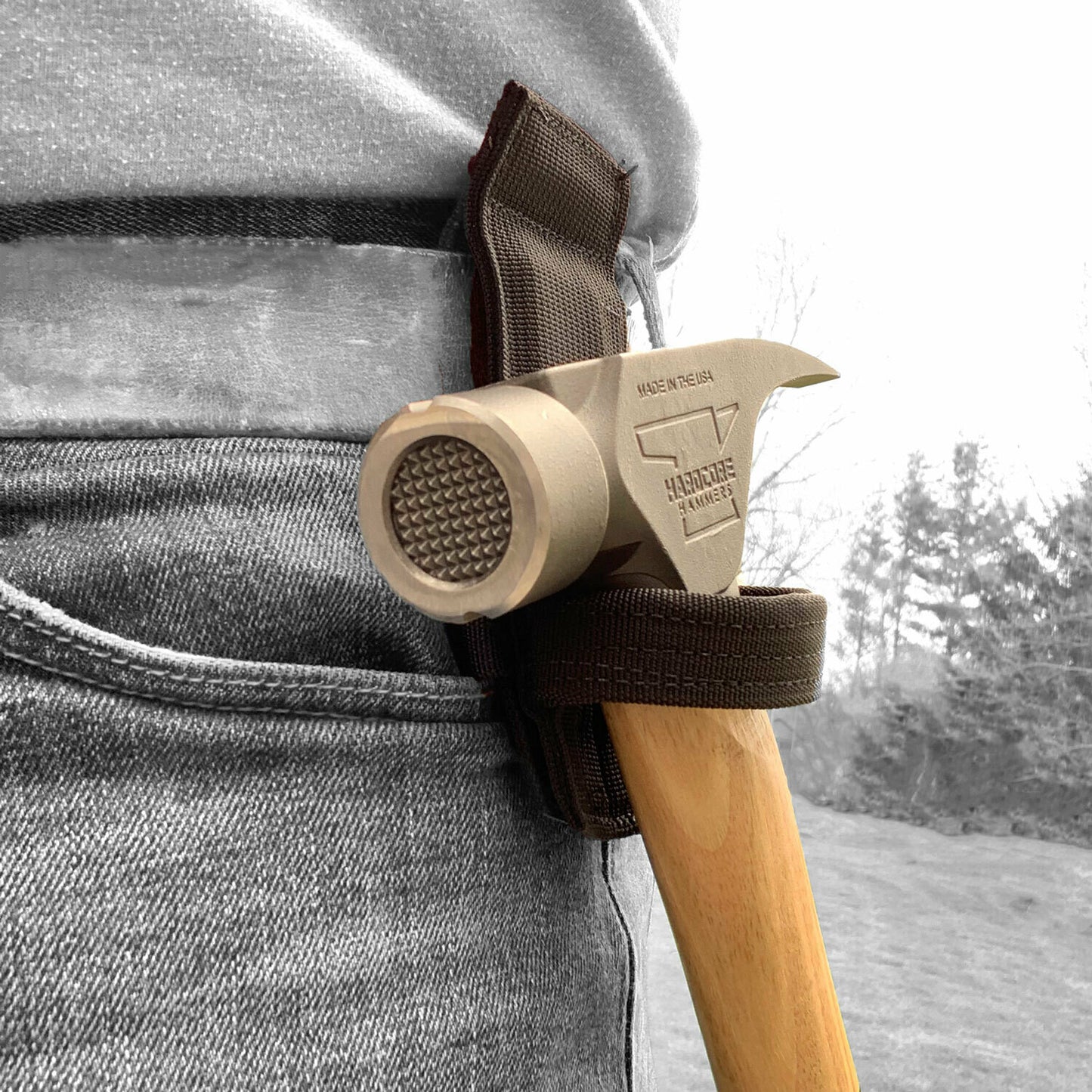 Soporte de cinturón para martillo/hacha AIMS™ con imán