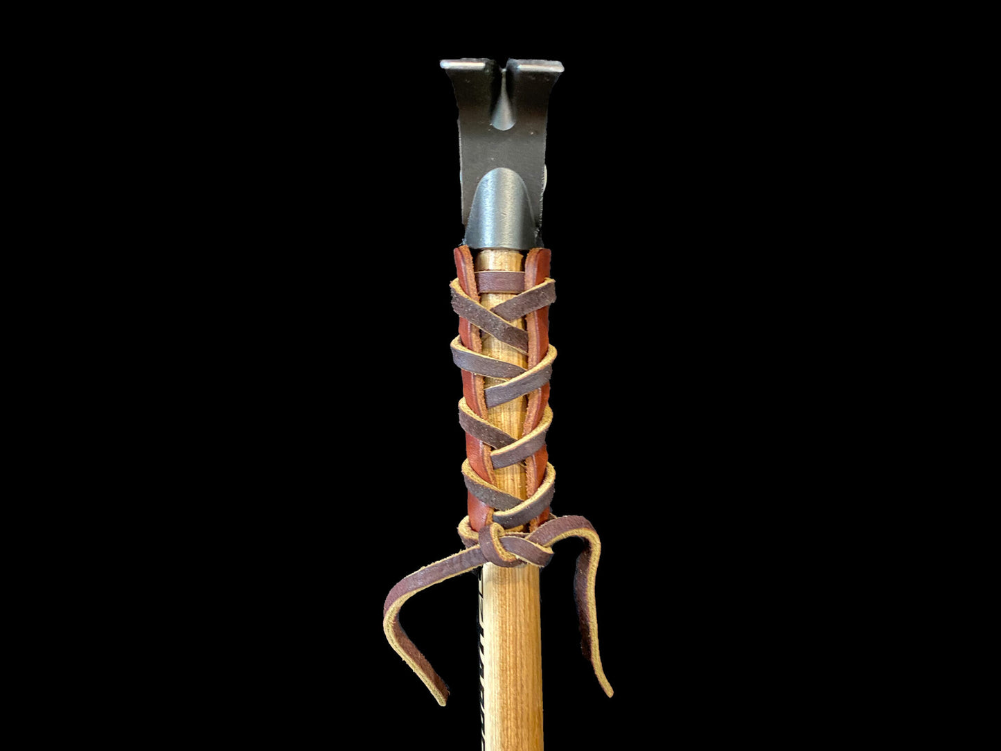 Collar de cuero para hacha/martillo 