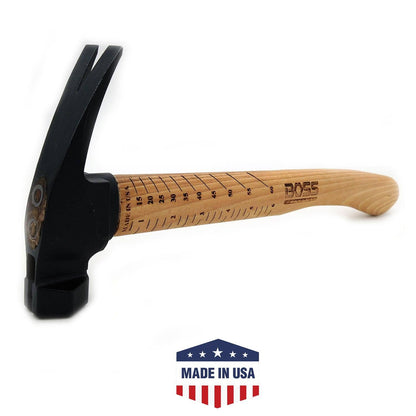 [Speacial] 18 OZ. STEEL HYBRID HAMMER | HICKORY HANDLE