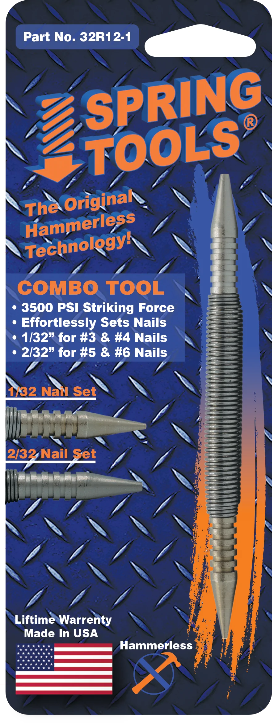 Herramientas de resorte 32R12-1 - Herramienta combinada - 1/32" y 2/32"