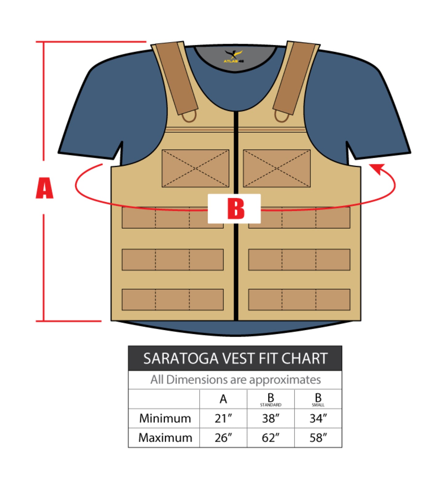 Chaleco de herramientas Saratoga™