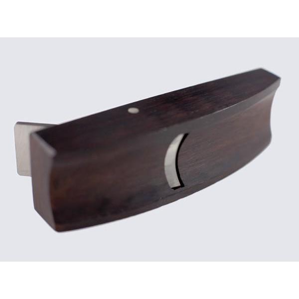 Cepillo de mano Kakuri Mini Ébano No8 R18 Cóncavo