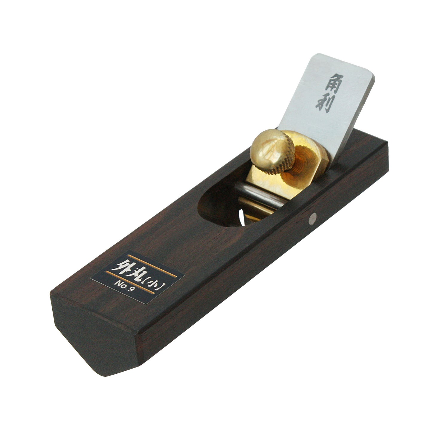 Cepillo de mano Kakuri Mini Ébano No9 R3 Convexo