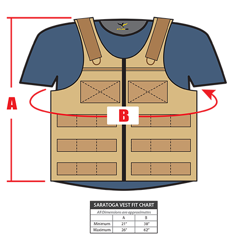 Chaleco anticaídas Saratoga Tool Vest® compatible con HiViz 