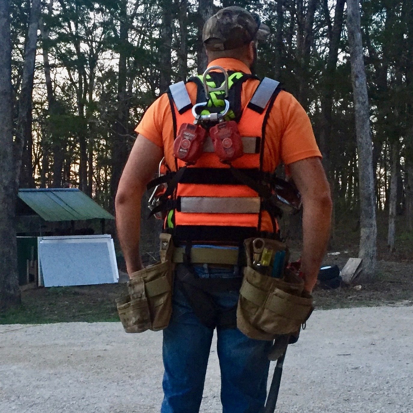 Chaleco anticaídas Saratoga Tool Vest® compatible con HiViz 