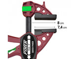 Piher Quick Clamp with non-slip pads, sold at Sigtools.