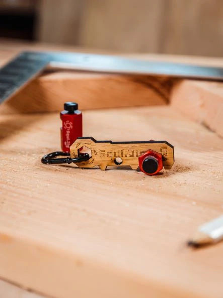 Soporte para plantilla de enmarcado Squi.Jig con mosquetón